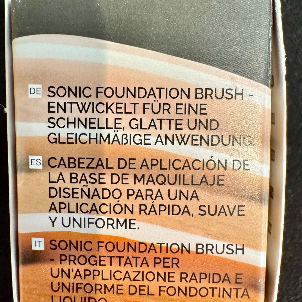 CLARISONIC Sonic Foundation Makeup Brush Head for their Skin Device - NEW IN BOX - Picture 3 of 6